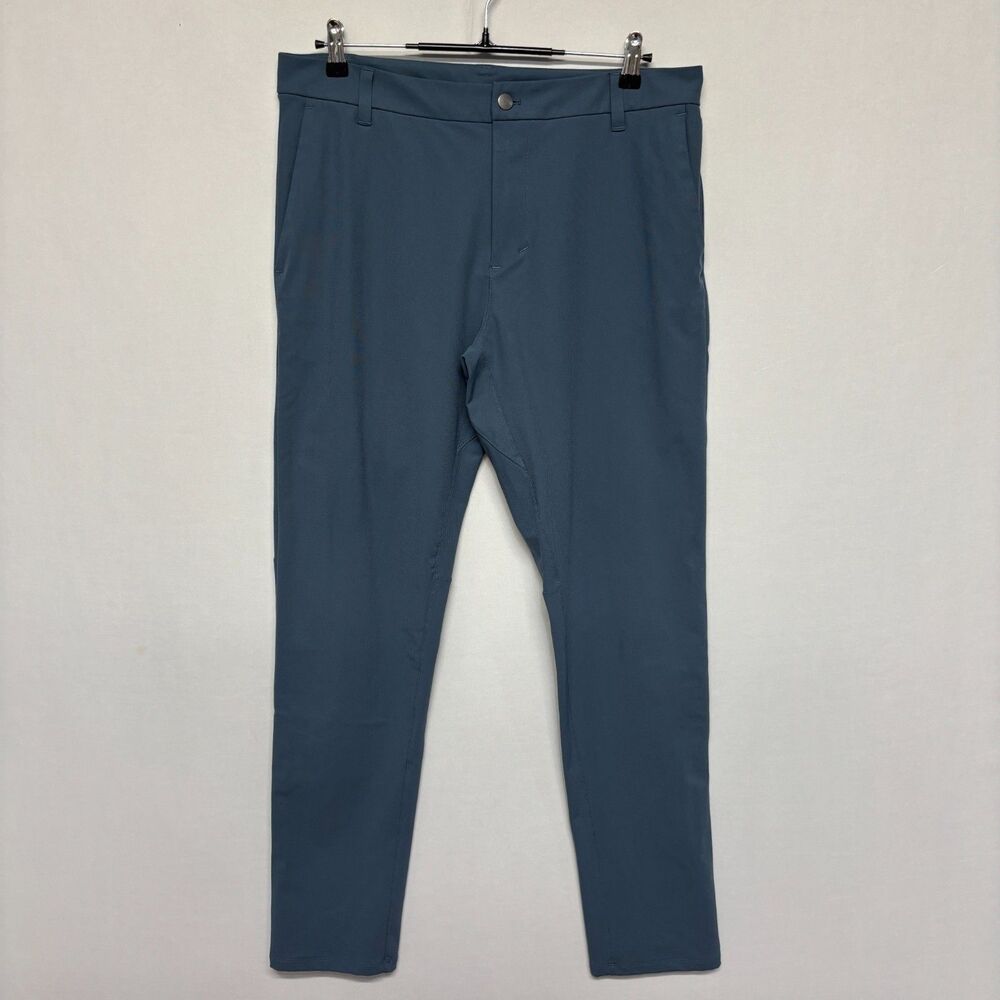 Lululemon Men Commission Classic Pants Size 34x32 Warpstreme LM5AEYS C137 -11